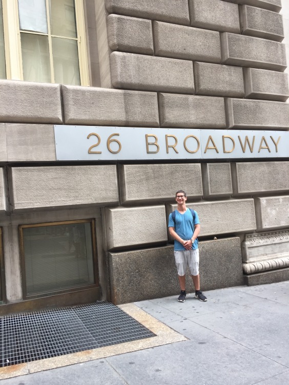 First day I came to NYC I had to stop and check out my office.