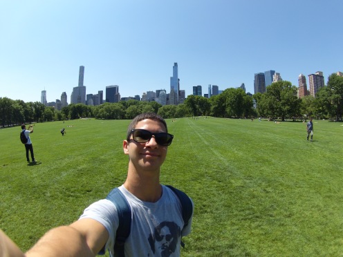 Central Park selfie